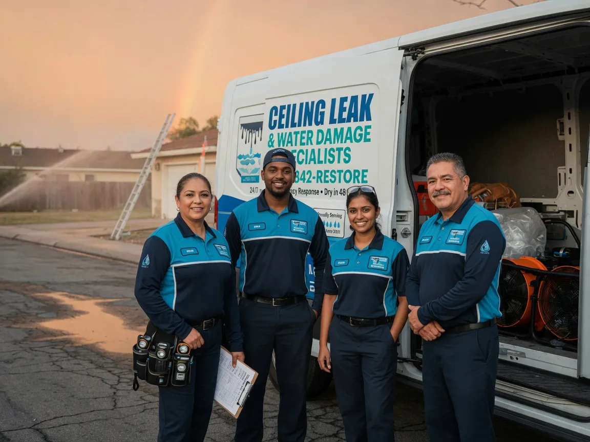 Ceiling Leak Cleanup company in Durham, CA