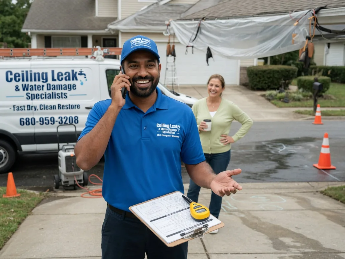 Ceiling Leak Cleanup Durham, CA FAQs